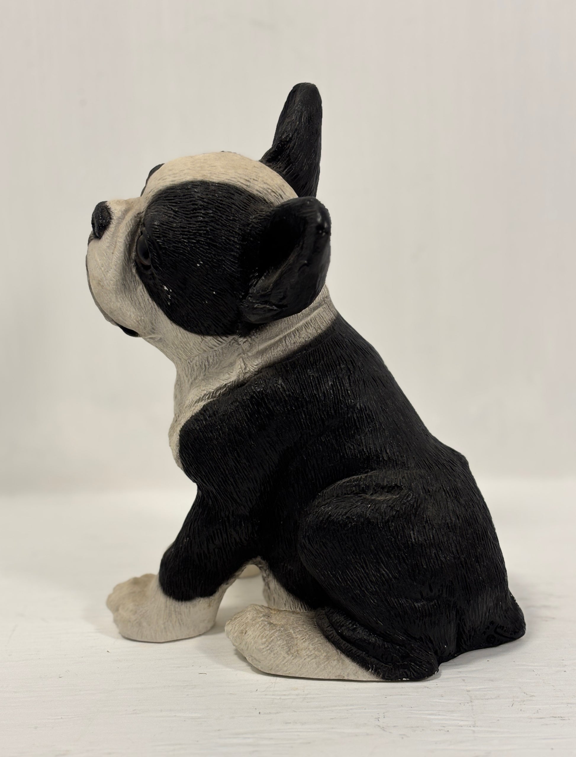 United Design Sitting Boston Terrier Dog Statuette