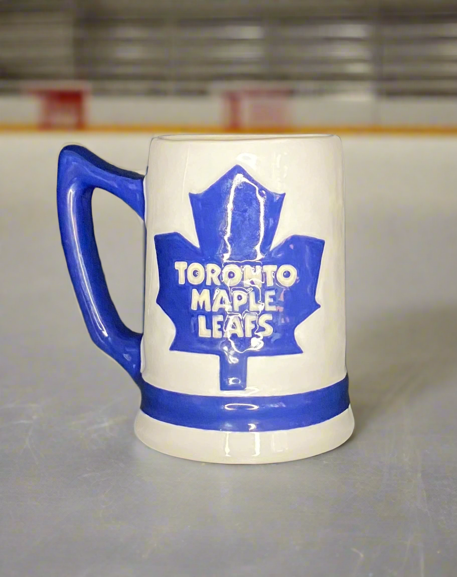 Vintage Toronto Maple Leafs Beer Glass Stein Mug