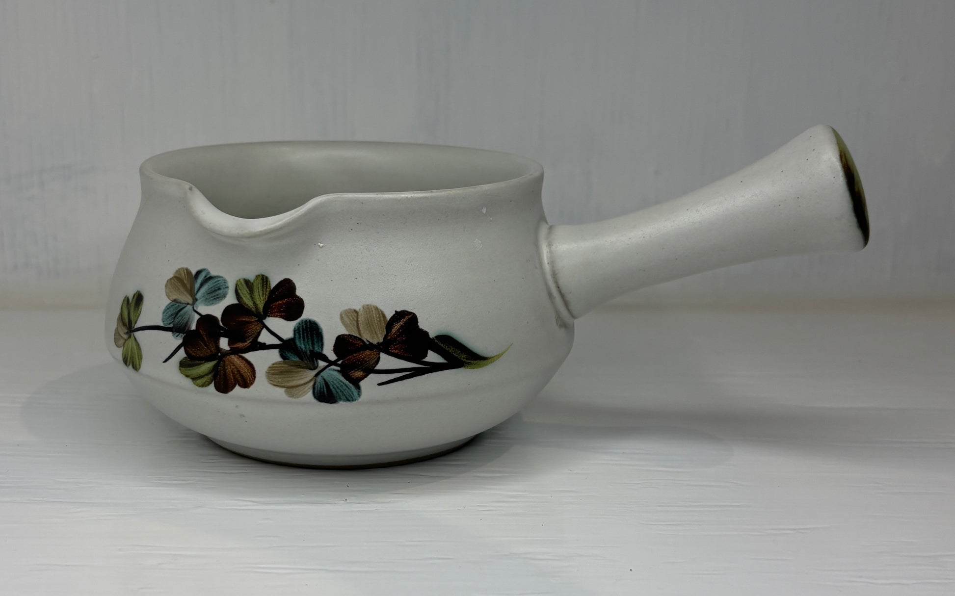Denby Shamrock Gravy Boat