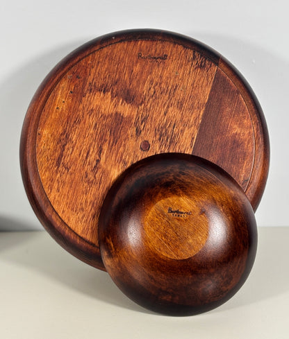 Baribocraft Canada Wood Salad Bowl Set