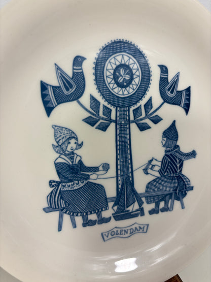 Royal Sphinx Maastricht Volendam Dutch Folklore Plate