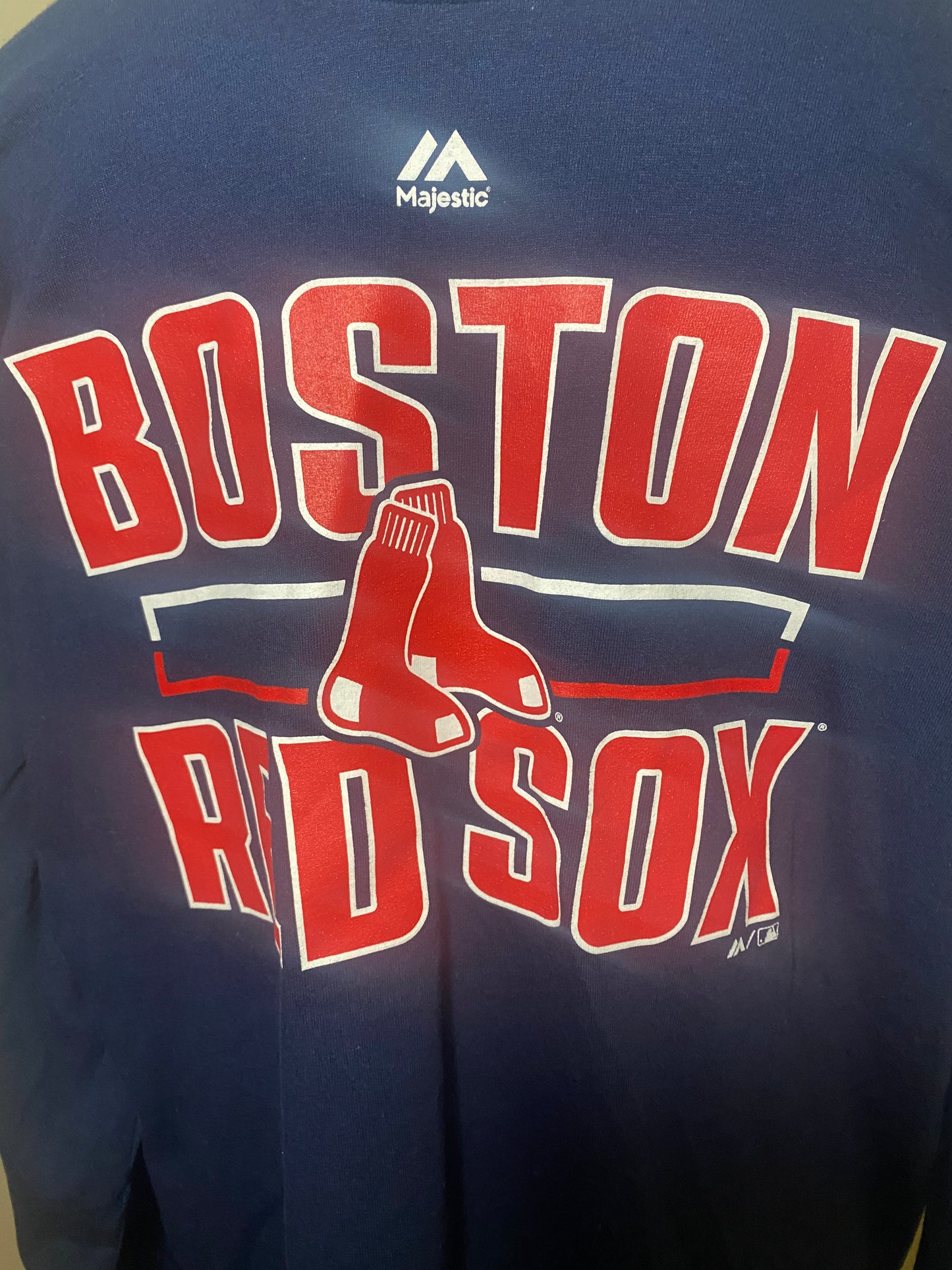 Boston Red Sox Majestic Long Sleeve T shirt