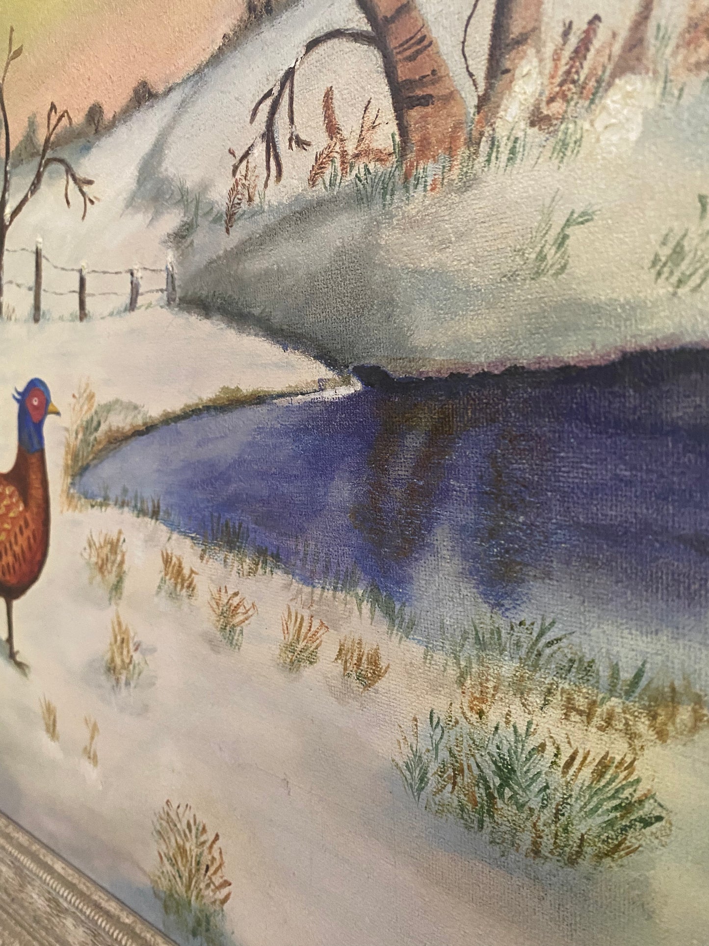 Original J.R. Napier Pheasant Painting