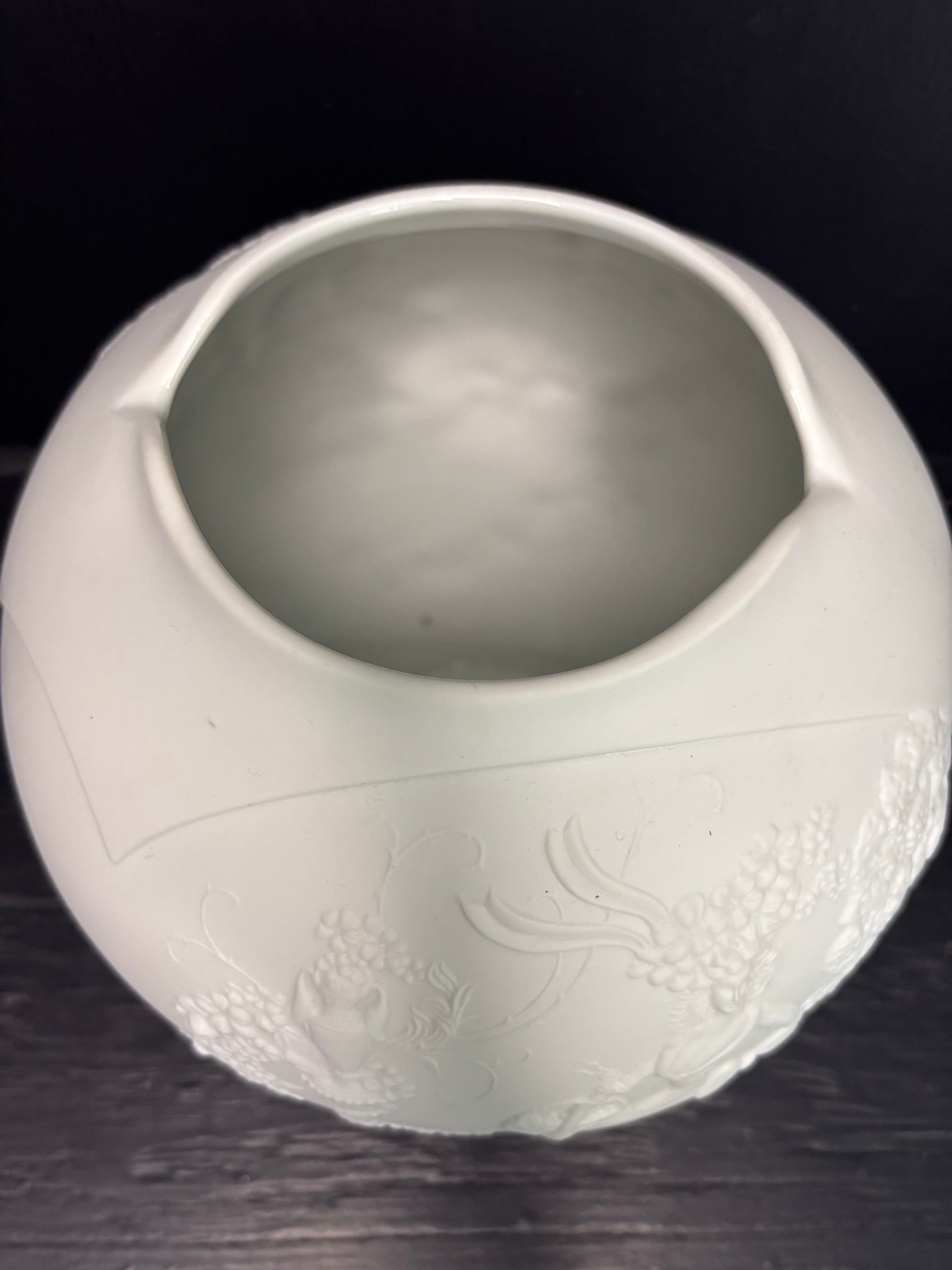 Kaiser Bisque Vintage Porcelain Vase by Manfred Frey