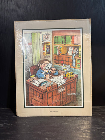 Gary Patterson The Lawyer Unframed Print