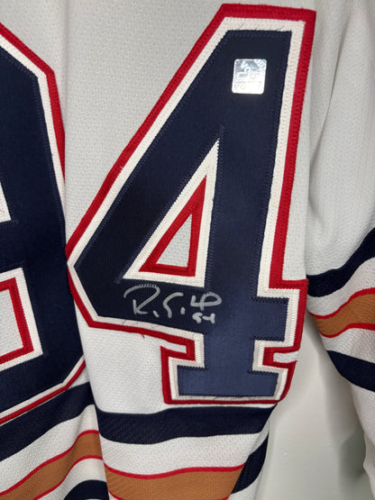 Autographed Ryan Smyth Edmonton Oilers Jersey