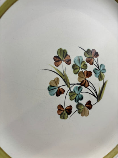 Denby Shamrock Dinner Plate