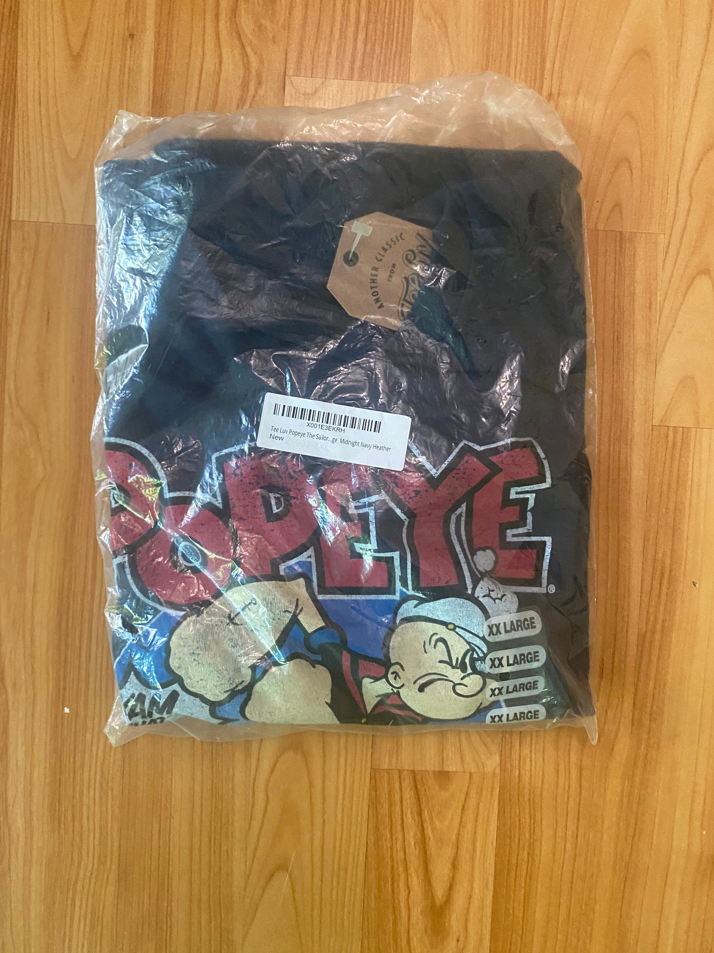 Vintage Popeye T Shirt XXL by Tee Luv