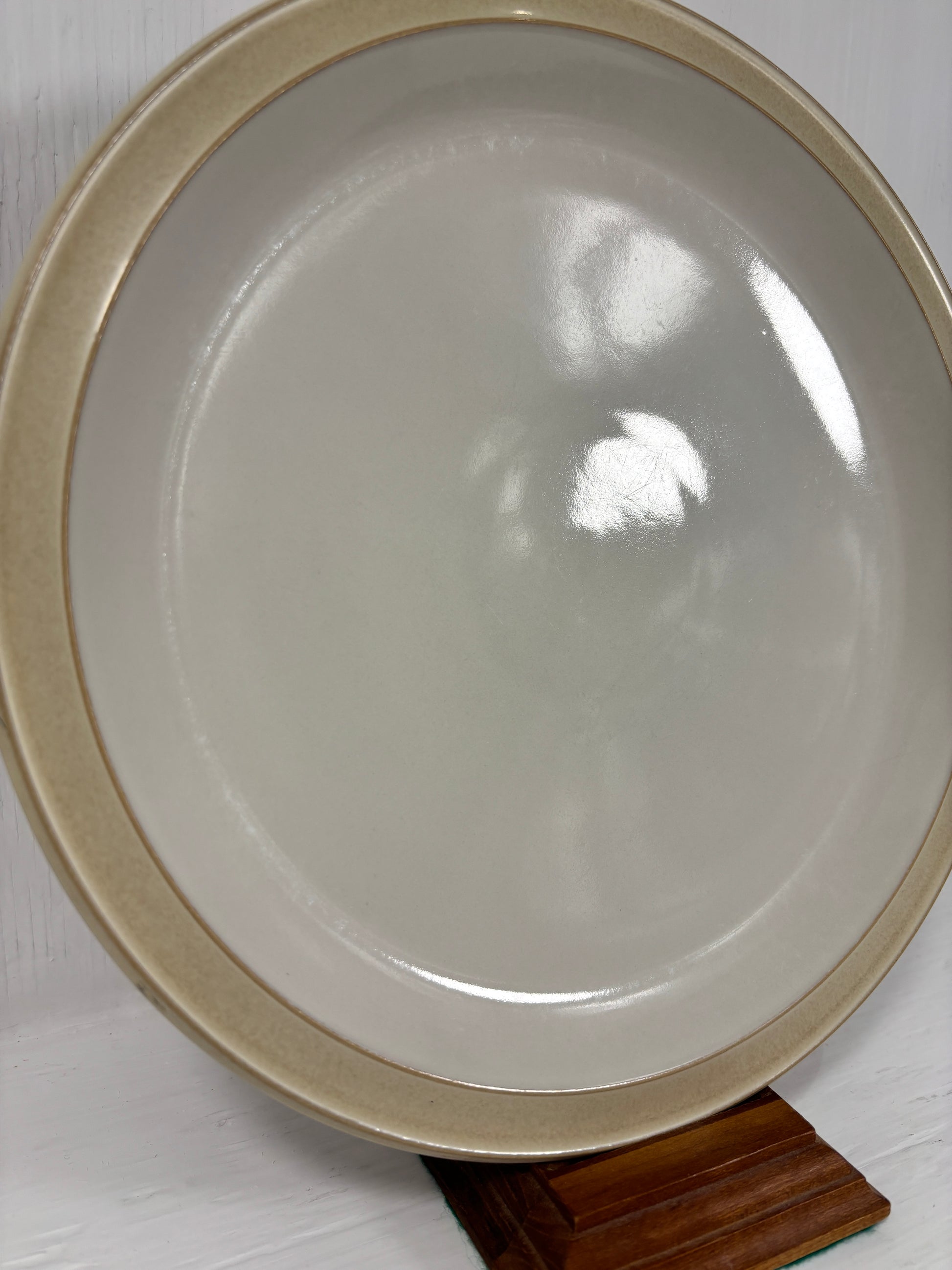 Denby Langley Caramel Stoneware Dinner Plate