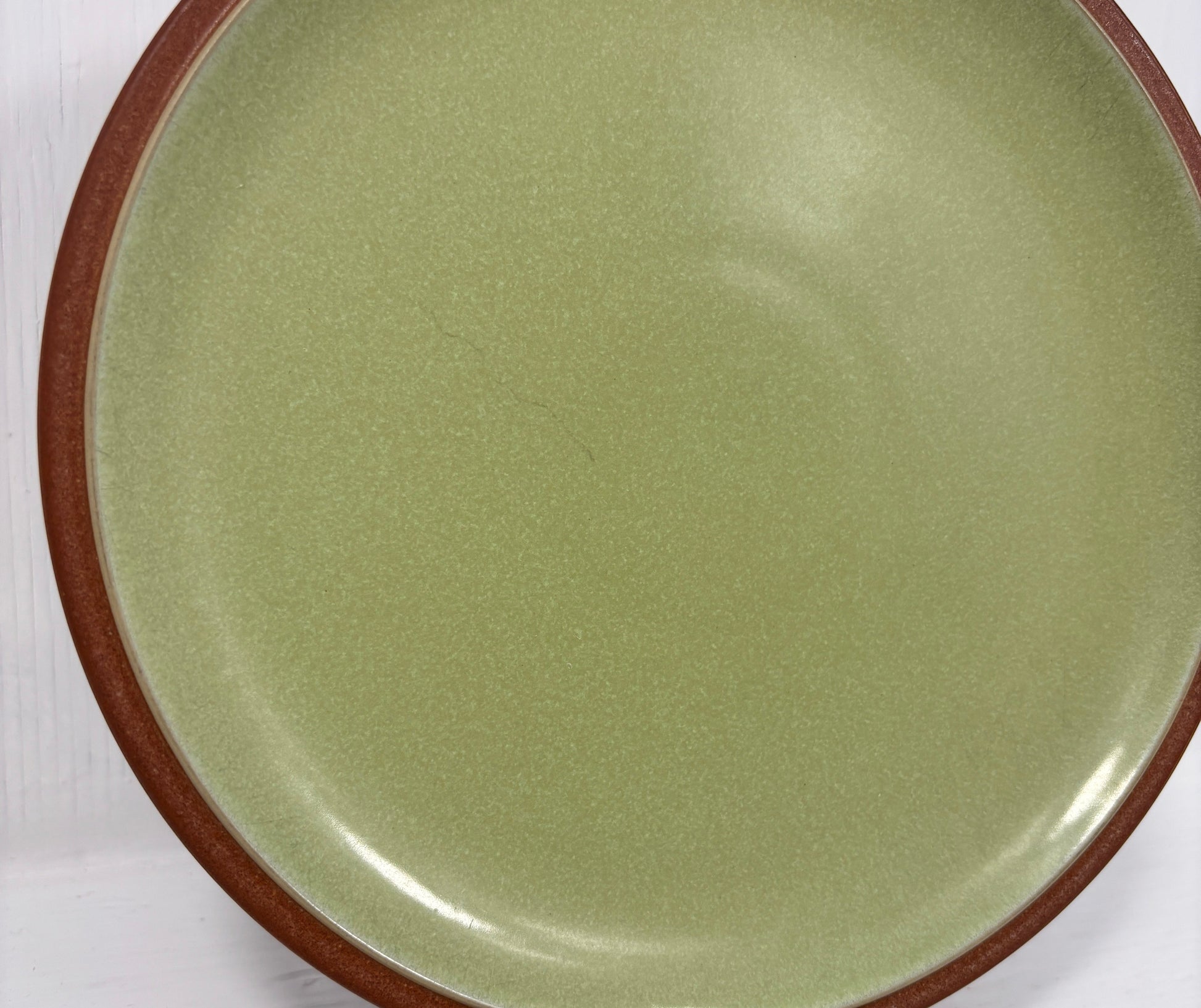Denby Juice Apple Green Salad Plate