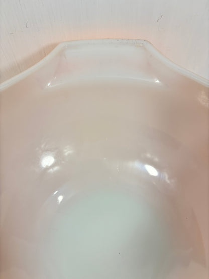 Pyrex Orange Yellow Daisy 4 Quart Cinderella Mixing Bowl
