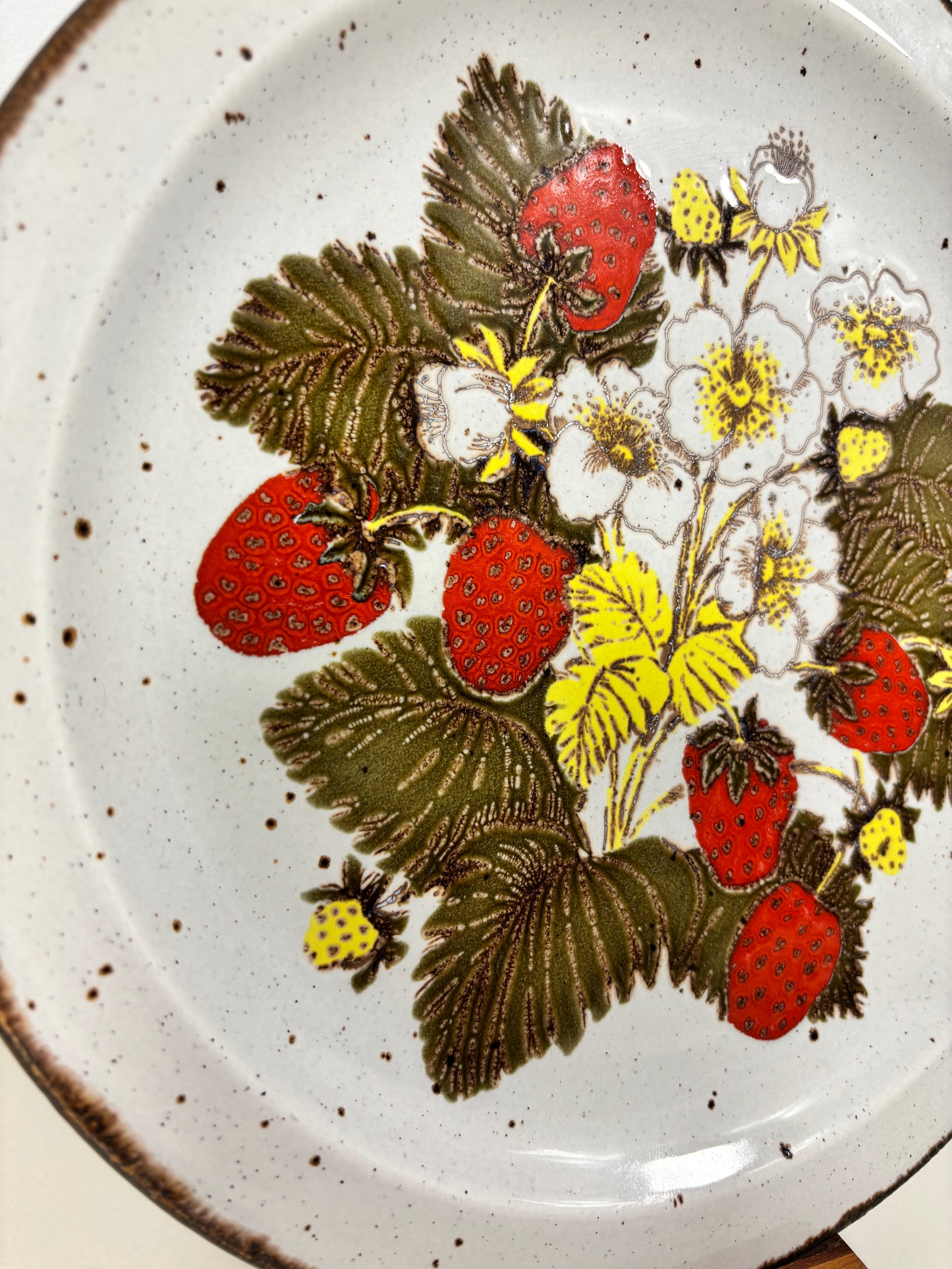 Stonehenge Midwinter Strawberry Dinner Plate