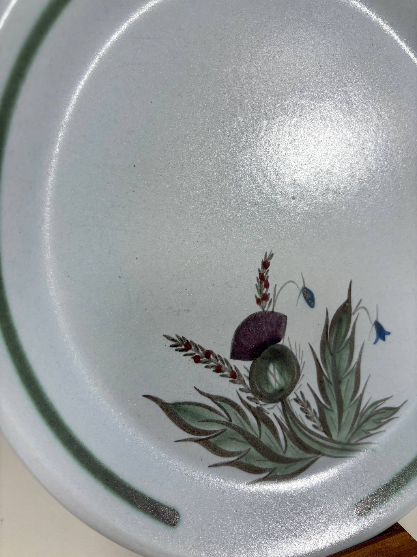 Buchan Thistleware Plate