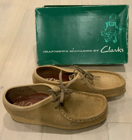 Vintage Clarks Wallabee Oxford Shoes