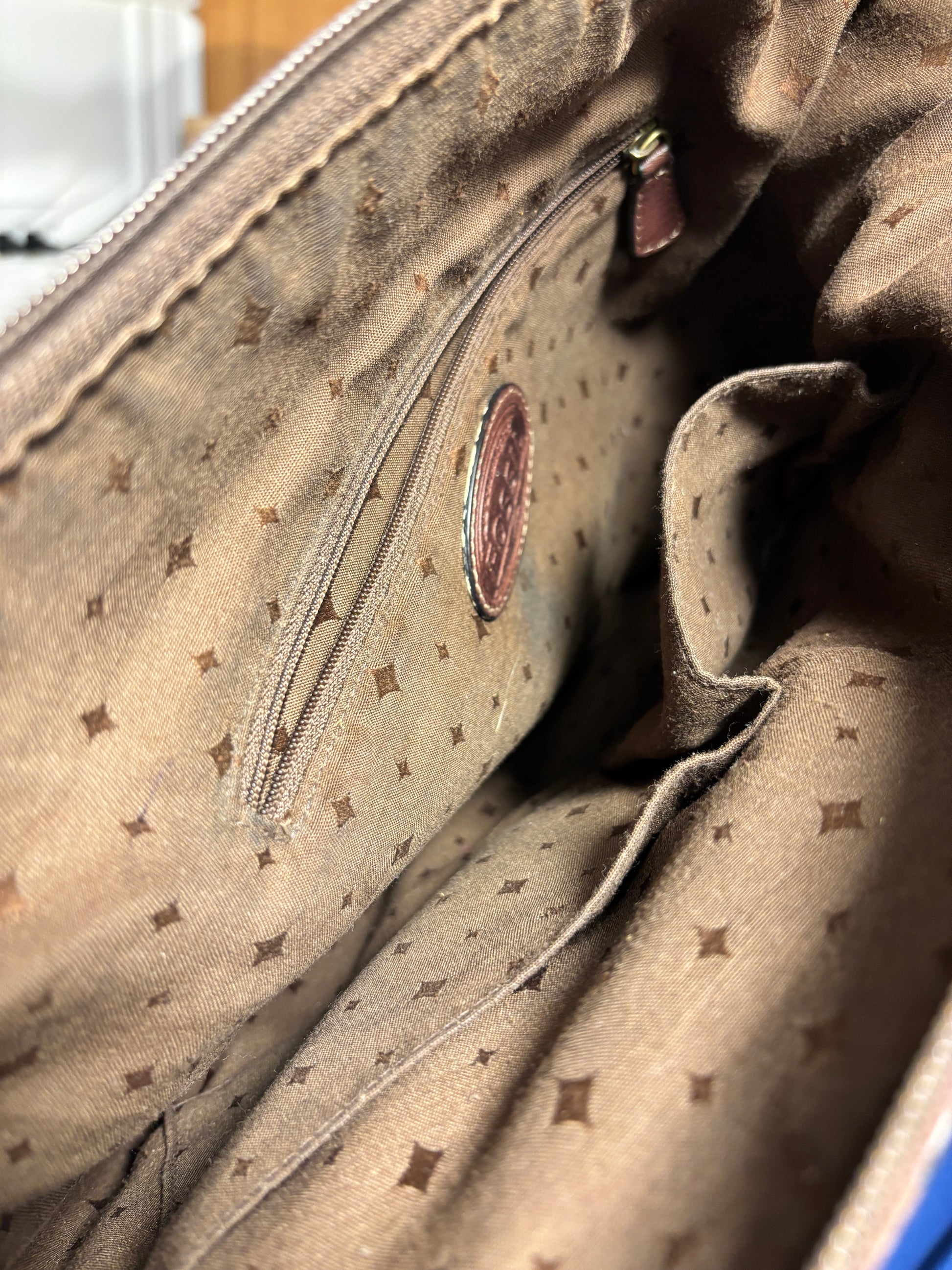 Fossil Morgan Brown Leather Crossbody Purse