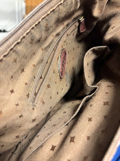 Fossil Morgan Brown Leather Crossbody Purse