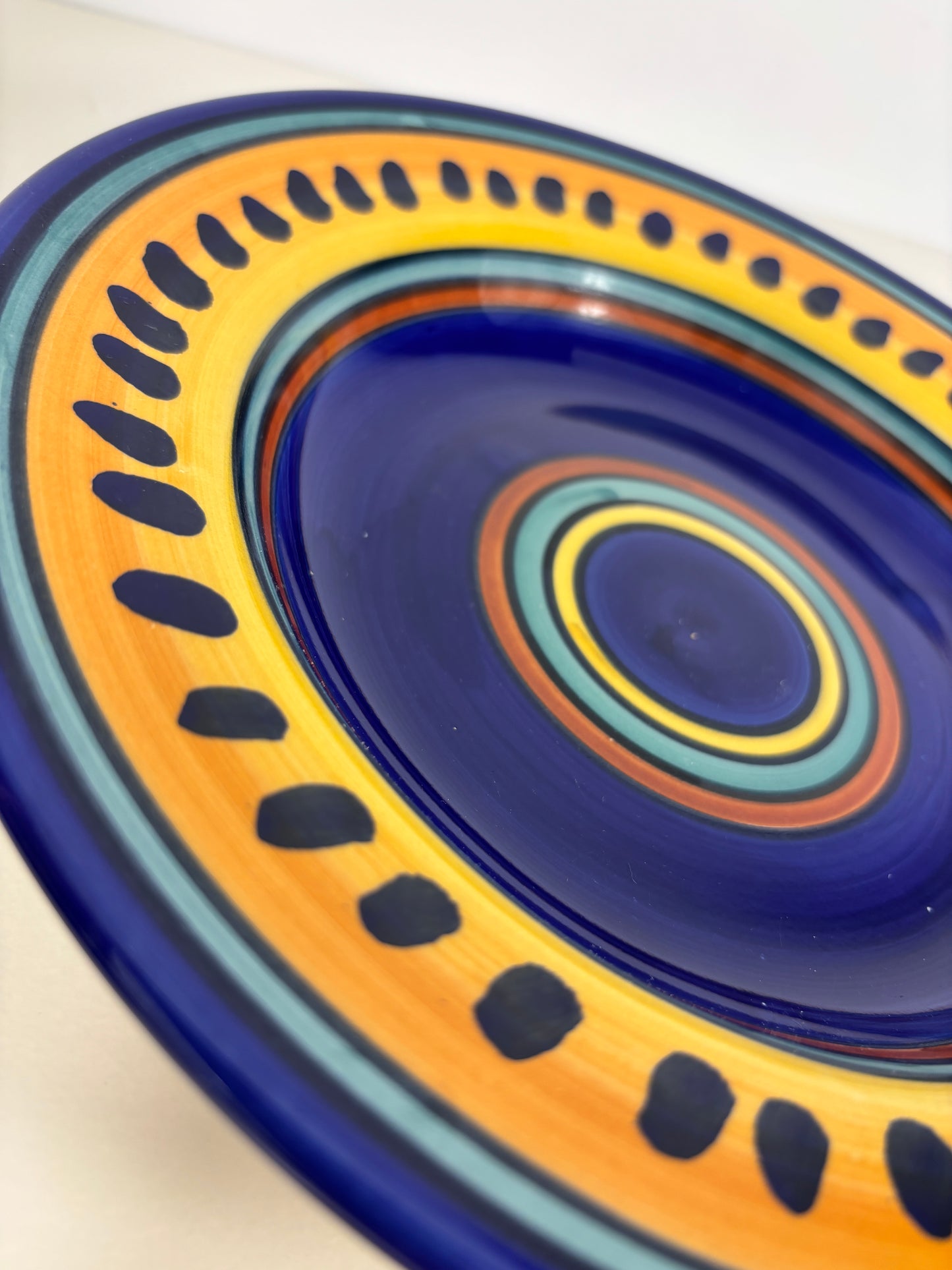 Pier 1 Imports Italian Swirl Soup Pasta Bowl