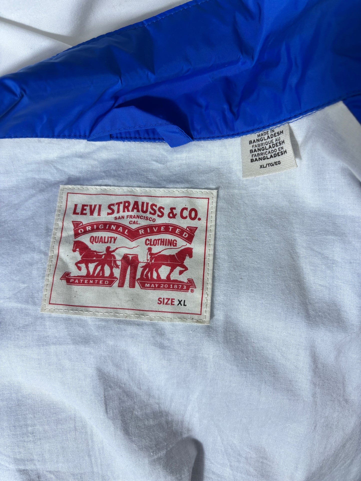 Rare Levi’s Toronto Blue Jays Windbreaker Jacket