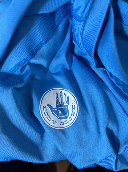 Body Glove Blue Rash Guard Long Sleeve Shirt