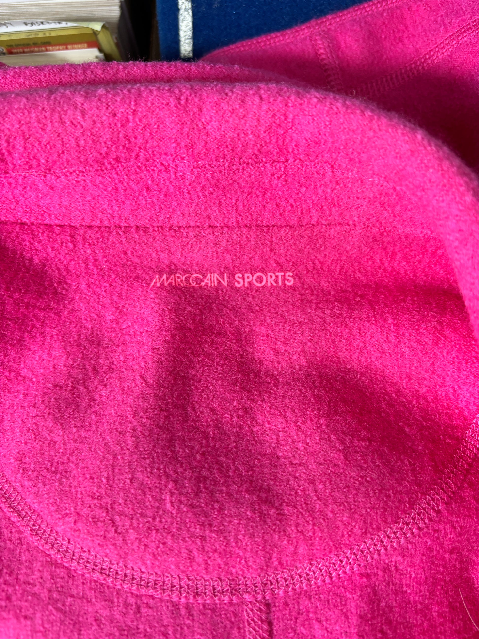 Marc Cain Pink Virgin Wool Women's Jacket