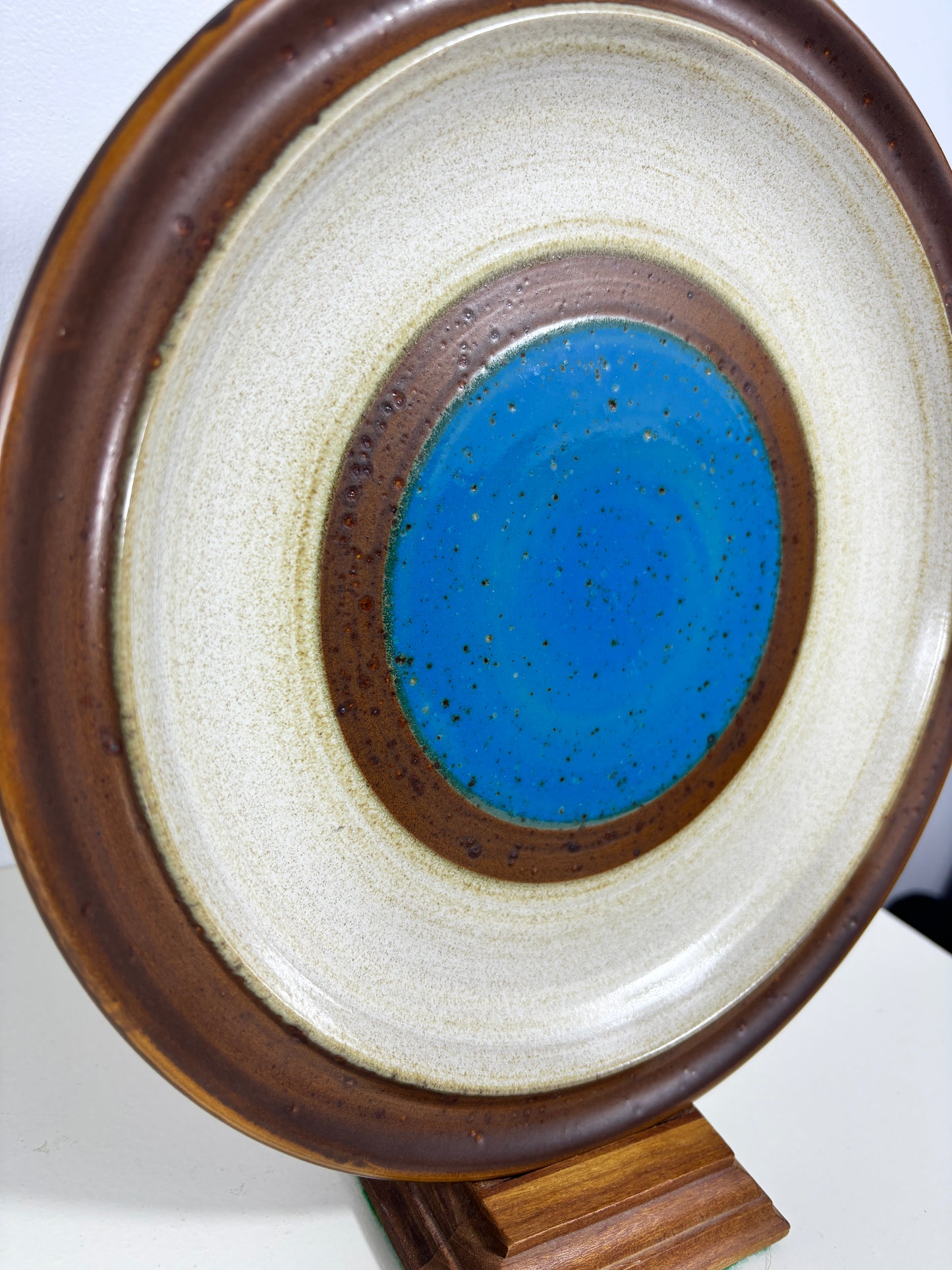 Denby Potters Wheel Blue Plate