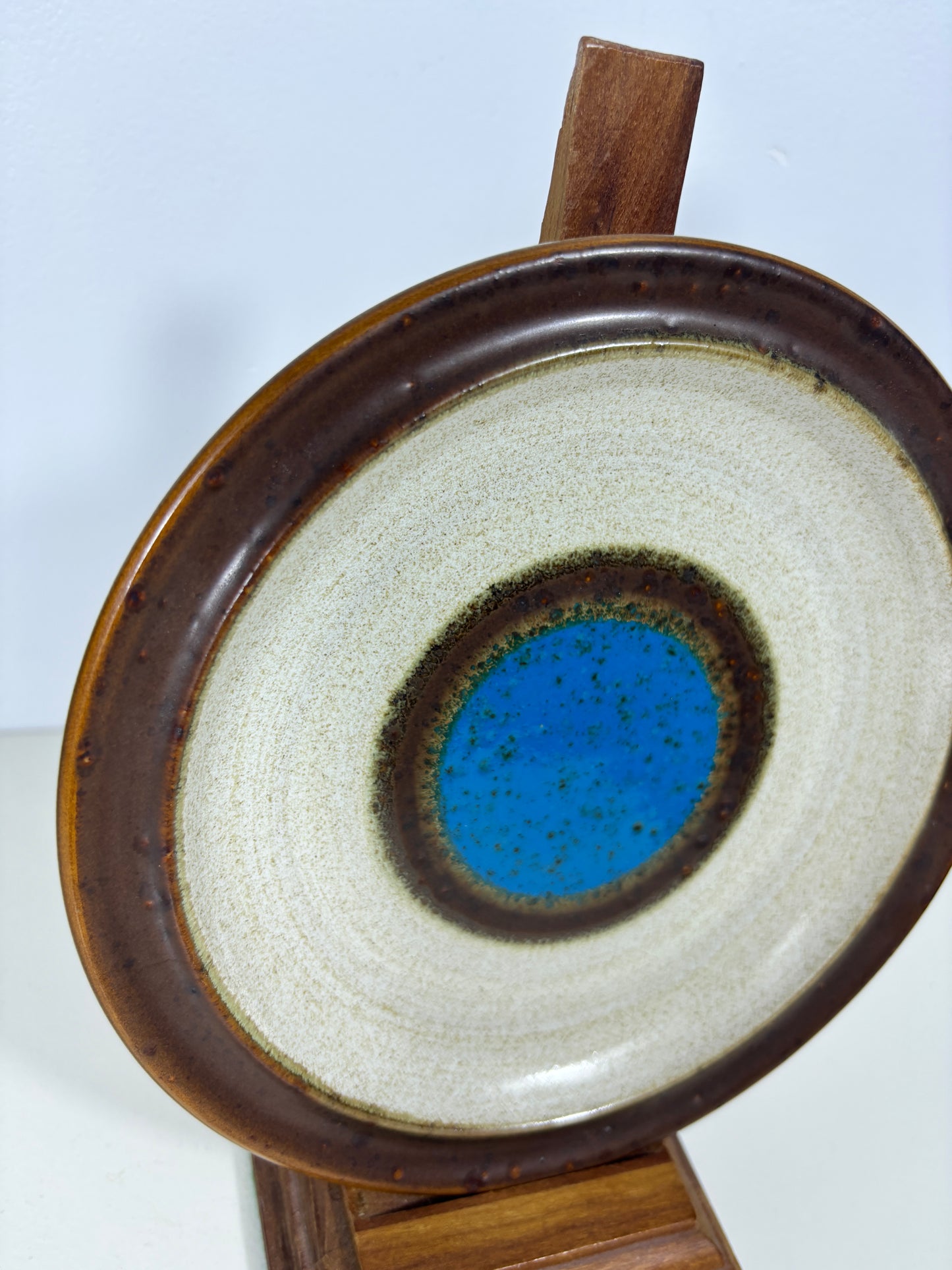 Denby Potters Wheel Blue Bread Plates