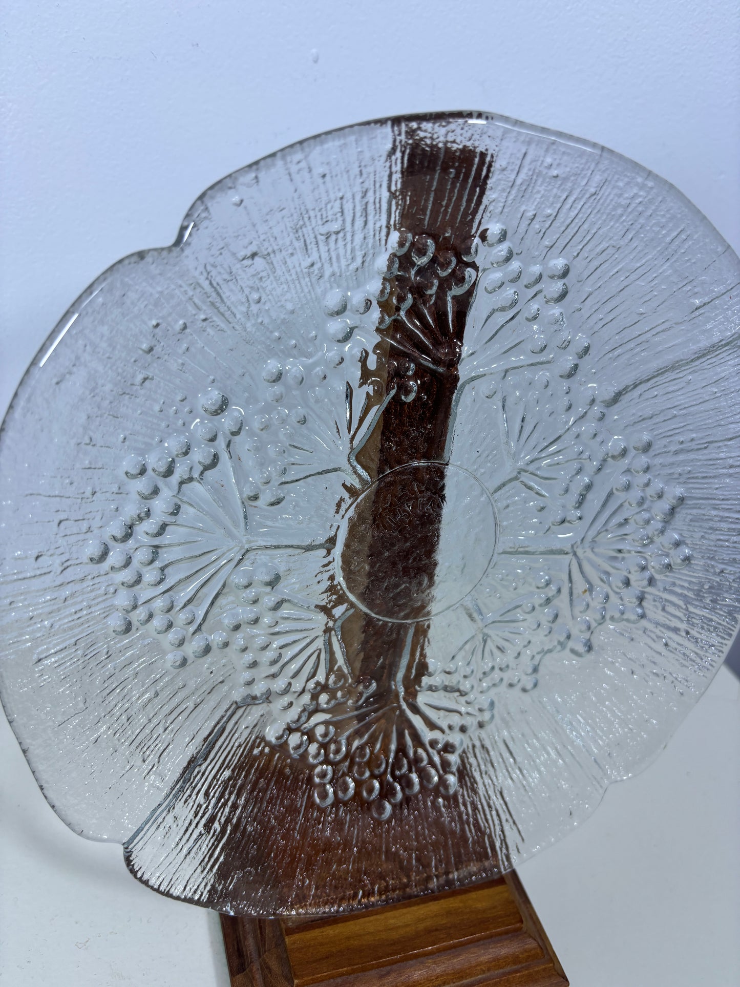 Vintage Lasisepät Mäntsälän Cow parsley Salad Plates