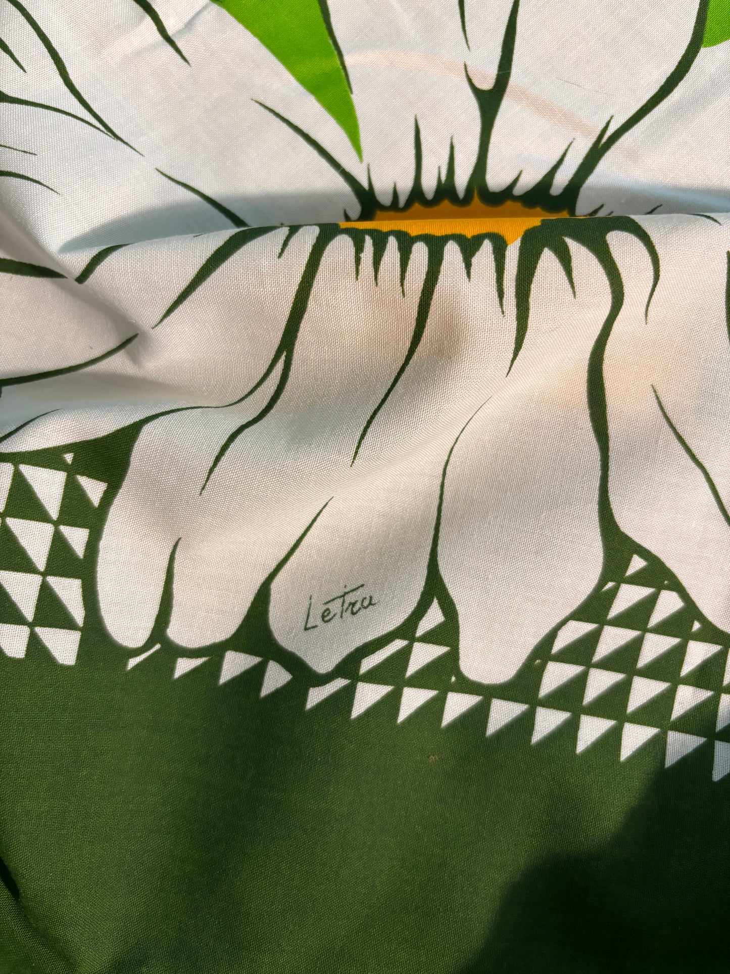 Letra Terital Montefibre Daisy Tablecloth