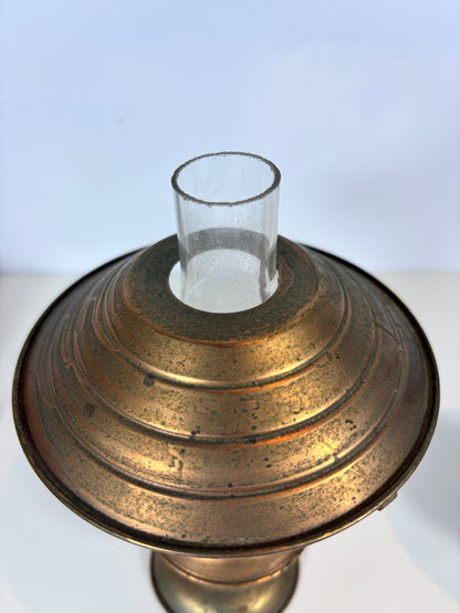 Made in Hong Kong Vintage Copper Oil Lamps