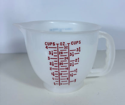 Vintage Tupperware Mix N Store Measuring Pitcher Batter Bowl