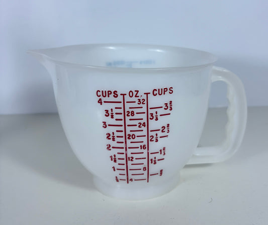 Vintage Tupperware Mix N Store Measuring Pitcher Batter Bowl