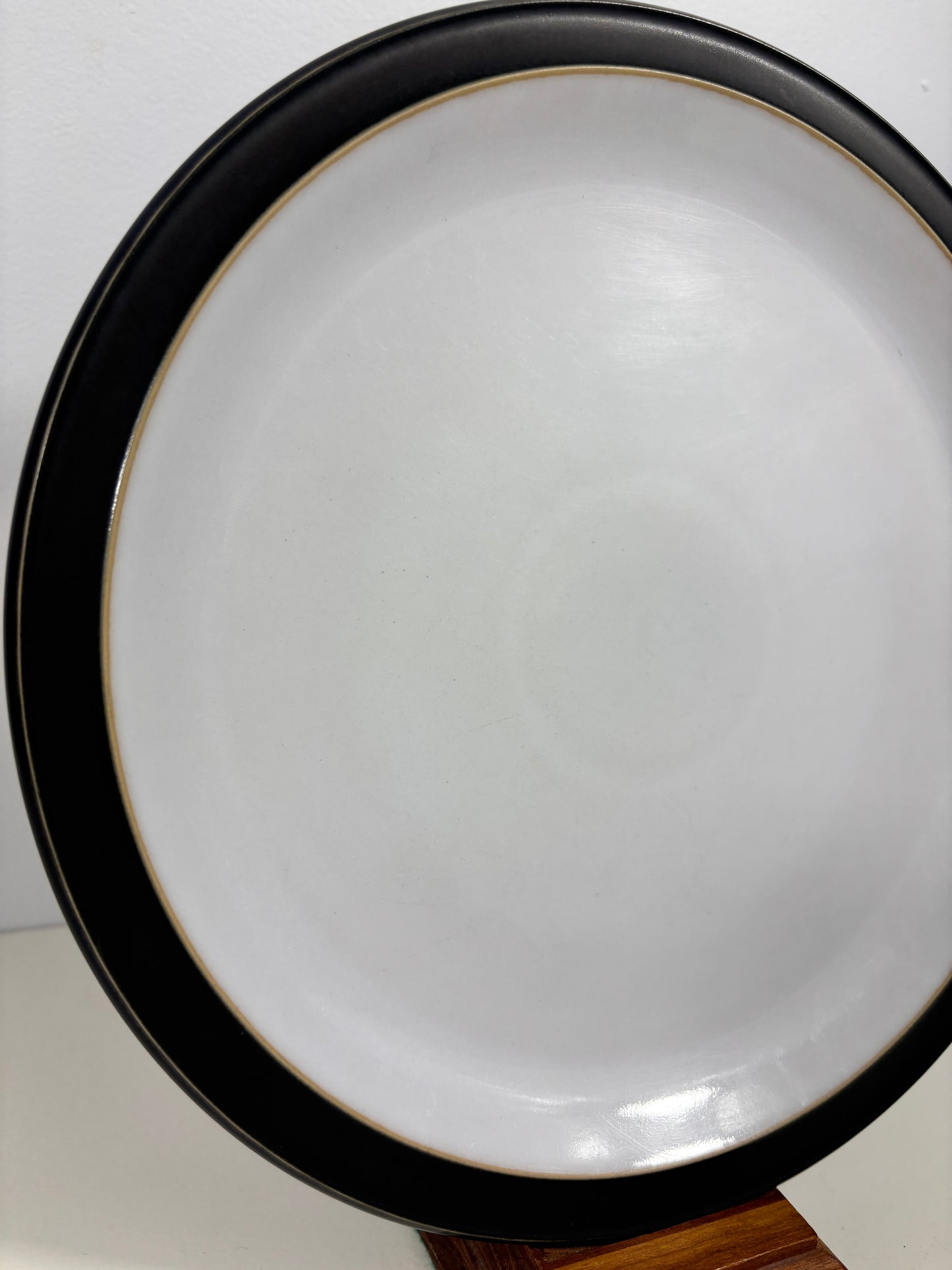Denby Elements Jet Black Dinner Plate
