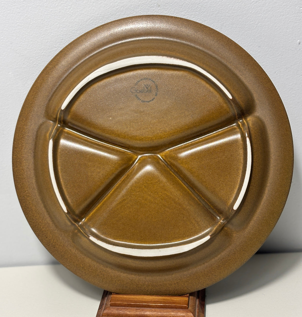 Goebel Wallis 4 section Divided Picnic or Grill Plate