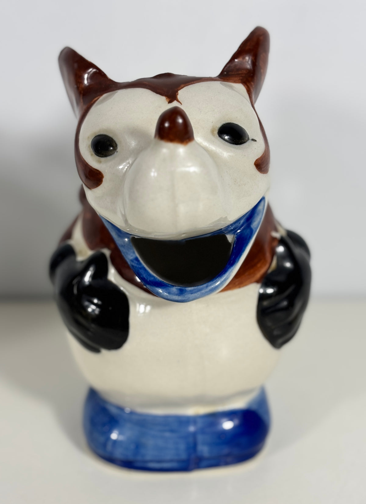 Rare 1930s Mickey Mouse Figural Ceramic Pitcher Creamer