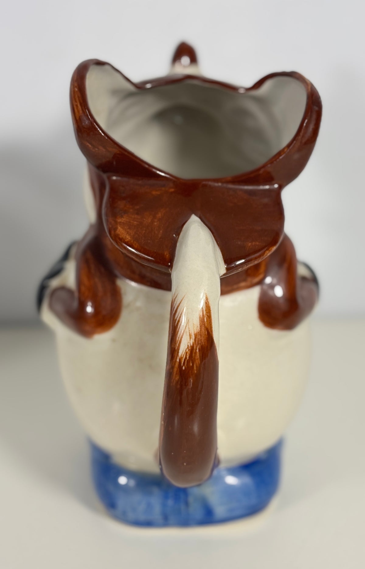 Rare 1930s Mickey Mouse Figural Ceramic Pitcher Creamer