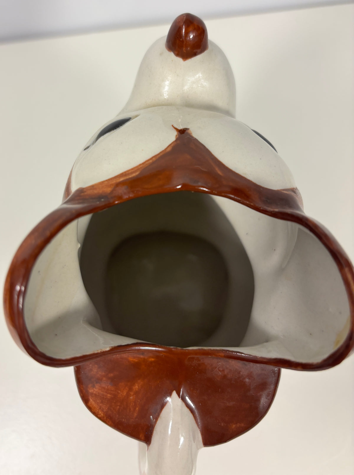Rare 1930s Mickey Mouse Figural Ceramic Pitcher Creamer