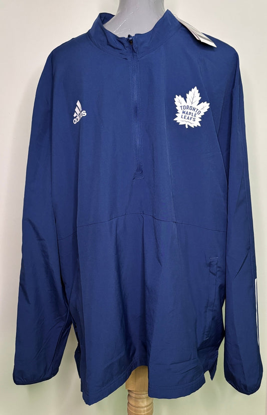Adidas Aeroready Toronto Maple Leafs 1/4 Zip Jacket