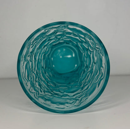 Anchor Hocking Lido Milano Aquamarine Tumbler Glasses