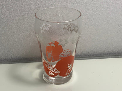 Anchor Hocking Orange Blossom Pitcher and Glasses