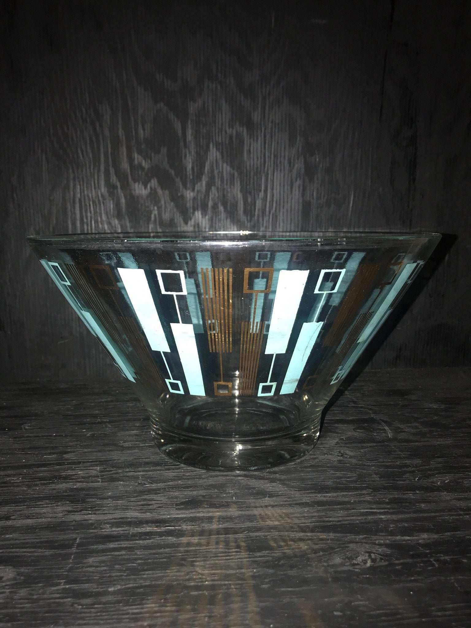 Anchor Hocking Vintage Blendo Atomic Serving Bowl