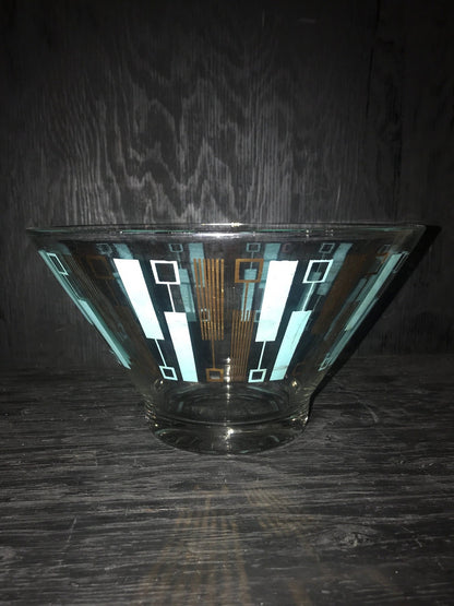 Anchor Hocking Vintage Blendo Atomic Serving Bowl