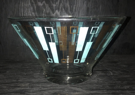Anchor Hocking Vintage Blendo Atomic Serving Bowl