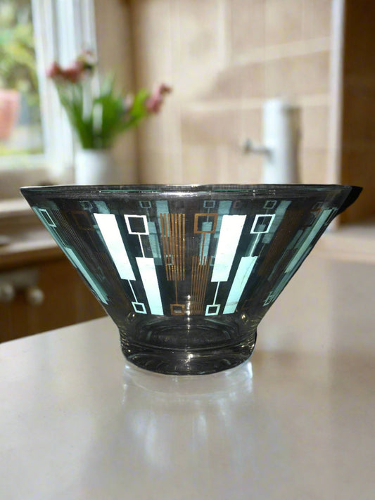 Anchor Hocking Vintage Blendo Atomic Serving Bowl