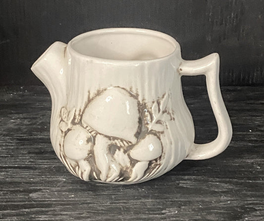 Arnels Ceramic Mushroom Theme Coffee Tea Creamer