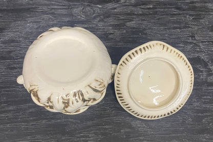 Arnels Ceramic Mushroom Theme Sugar Bowl