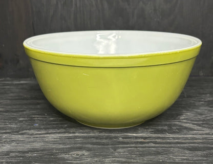 Avocado Green Pyrex Mixing Bowl