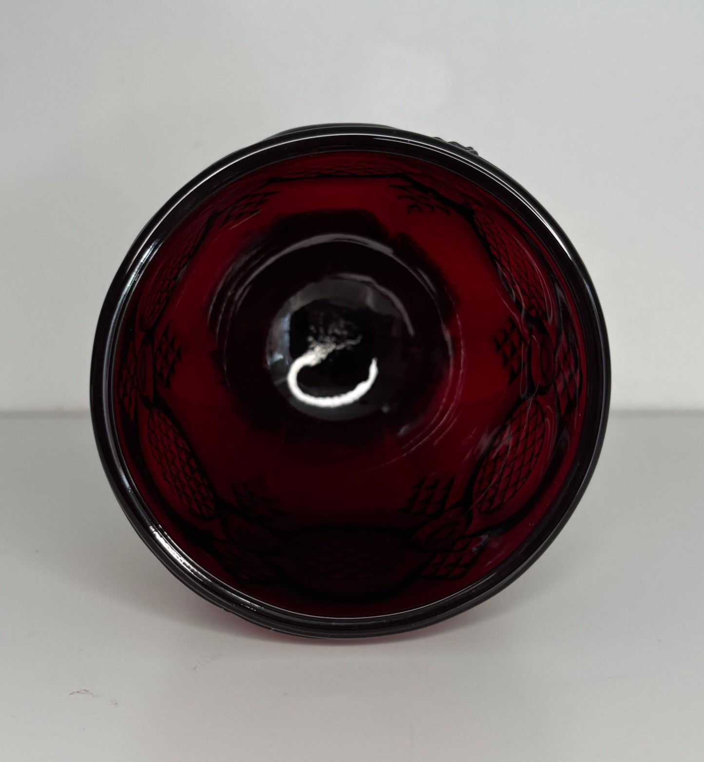 Avon Cape Cod Red Wine Goblet