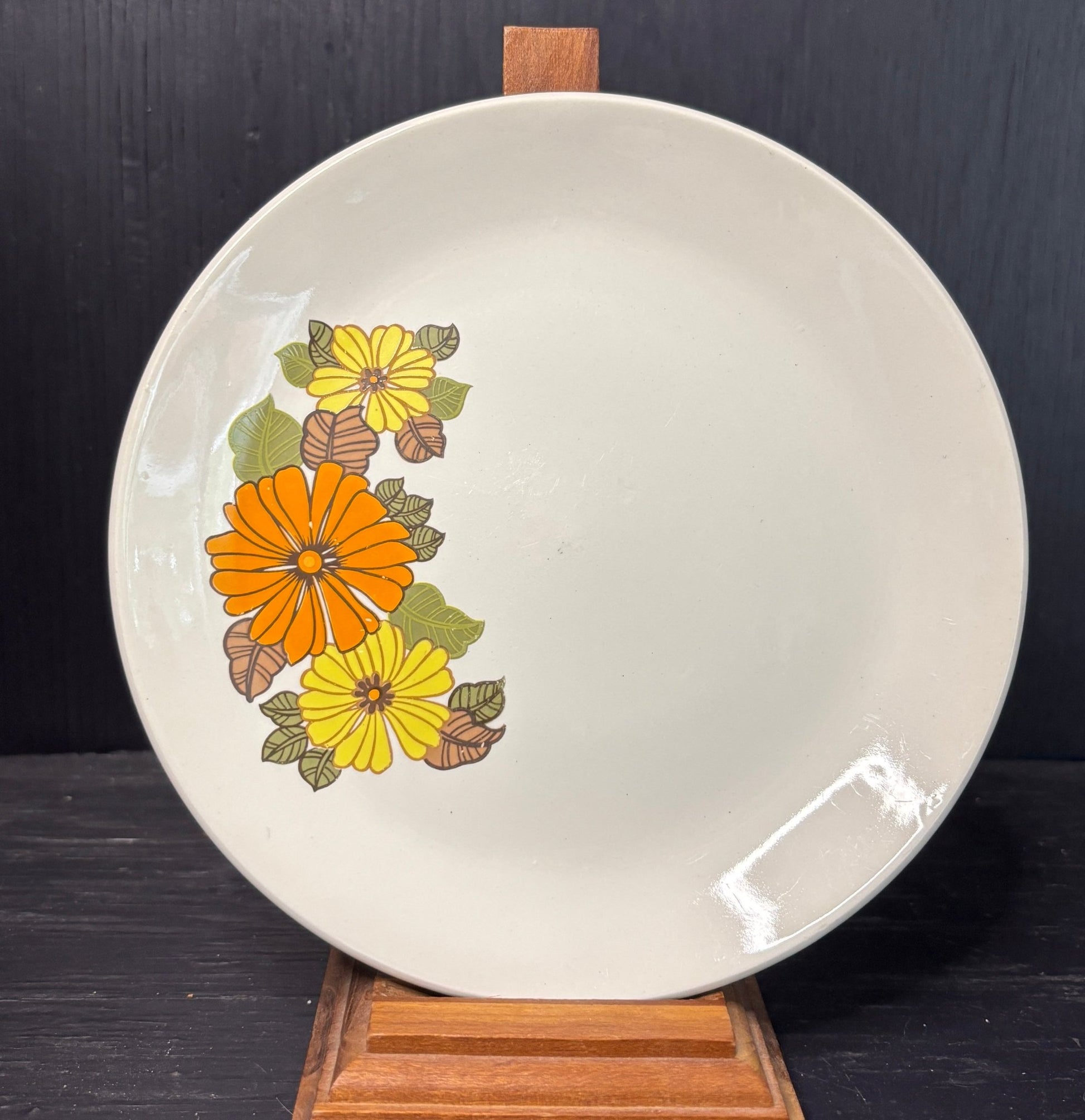 Aynsley Flower Pattern Bread Plate