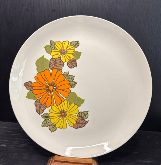 Aynsley Flower Pattern Dinner Plate