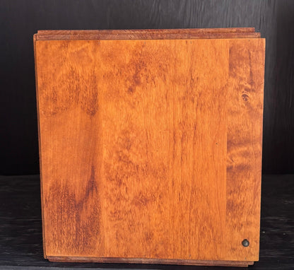 Baribocraft Solid Maple Wood Bread Box